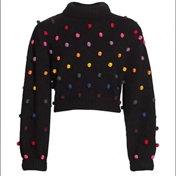 FARM Rio Rainbow Pom-Pom Sweater - Picture 2 of 3